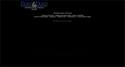 Desktop Screenshot of dowdanddowd.com